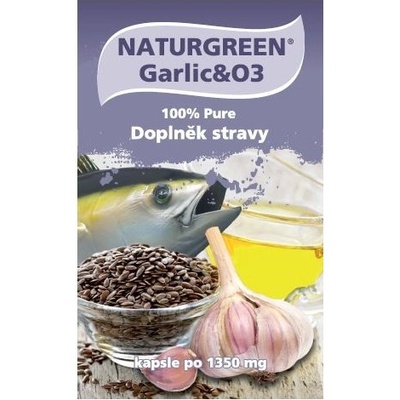Naturgreen Garlic&O3 60 kapslí