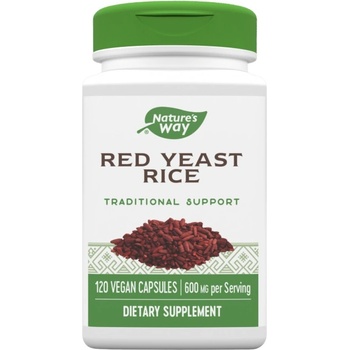 Image 1 of Nature's Way Red Yeast Rice 600 mg [60 капсули]
