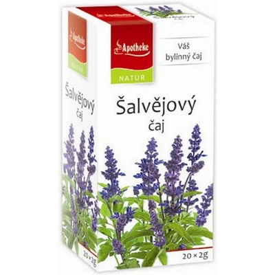 Apotheke Natur Šalvějový čaj 20 x 2 g
