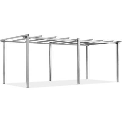Garden Point Barbados 3 x 6 m biely rám záhradnej pergoly