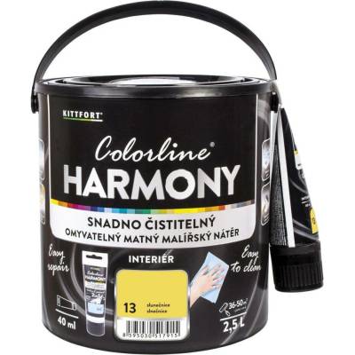 KITTFORT Colorline HARMONY 2,5 l slunečnice matná