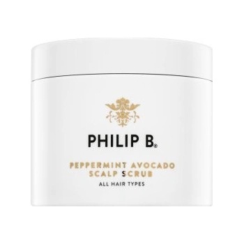 Philip B Peppermint & Avocado Scalp Scrub peeling pre pokožku hlavy 236 ml