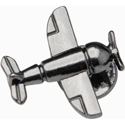 Ombre Clothing Метална декоративна значка за дрехи самолет с витло сива Омбре облекло Ombre Clothing | Siv | МЪЖЕ | ЕДИН РАЗМЕР