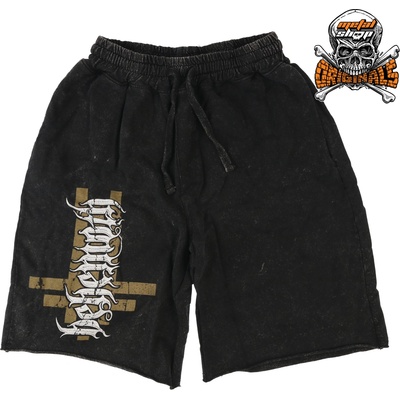 Metalshop originals мъжки къси панталони Behemoth - Bermudas DYED Cross - New Marlite - METALSHOP ORIGINALS - 23307