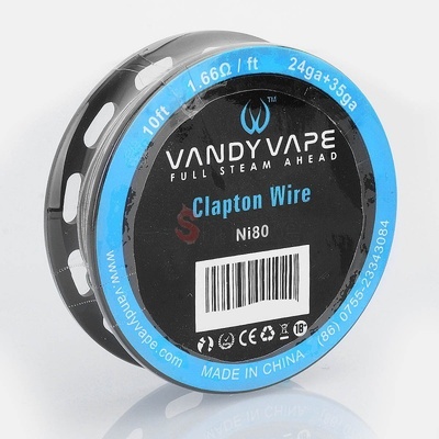 Vandy Vape drôt Clapton Wire 24ga+35ga Ni80 3m