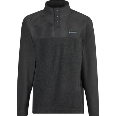 Columbia Мъжки поларен пуловер Columbia Steens Mountain Half Snap II Fleece jumper - Charcoal Heather / Shark (005-5321-0311)
