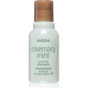 Aveda Rosemary Mint Purifying Shampoo дълбоко почистващ шампоан за блясък 50ml