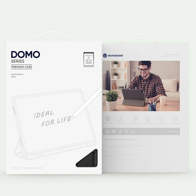 Dux DOMO Zaklápěcí pouzdro pro Apple iPad Air 13 2025 Air 13 2024 77906 černé