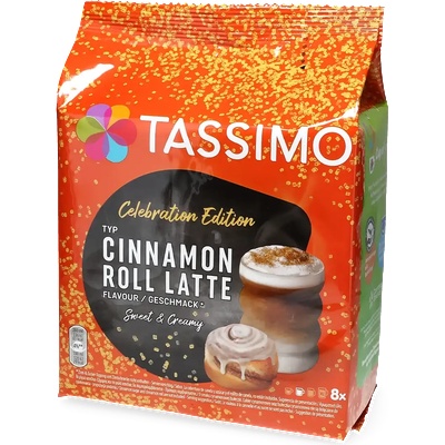 TASSIMO | Лате с канелено руло - 8 капсули за Tassimo