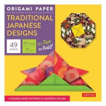 Tuttle Publishing Origami Paper - Traditional Japanese Designs - Small 6 3/4" | Periplus Editions