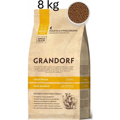 Grandorf Adult Mini 4 druhy masa 8 kg