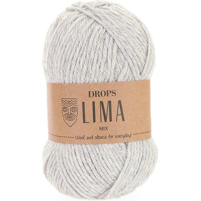 Příze DROPS Lima mix - 9020 perlově šedá