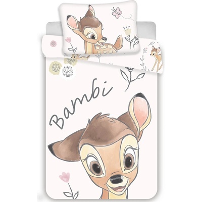 Jerry Fabrics obliečky Bambi 100 x 135 cm 40 x 60 cm