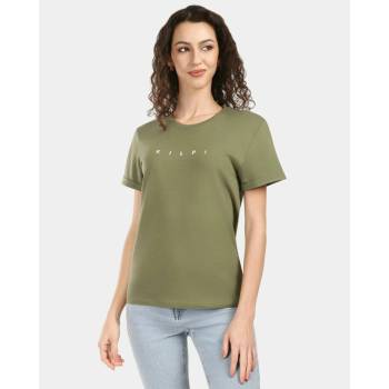 Kilpi Дамска памучна тениска с къс ръкав Kilpi PROLIX-W Зелена Kilpi | Zelen | ЖЕНИ | 36