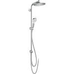 Hansgrohe Crometta - Душ система 240 Showerpipe за реновация, 1 струя, EcoSmart, хром 27270000 (27270000)