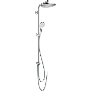 Hansgrohe Crometta - Душ система 240 Showerpipe за реновация, 1 струя, EcoSmart, хром 27270000 (27270000)