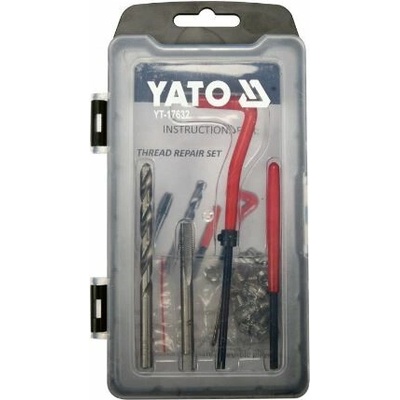YATO - Súprava na opravu závitov M6x1.0mm 30ks YT-17632