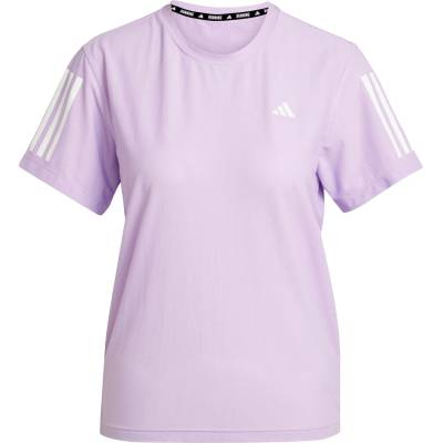 adidas Дамска тениска Adidas Women's Own The Run Tee Running shirt - Powder Plum - размер XXS (916-2454-1511)