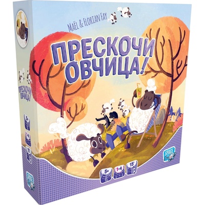 Paladium Games Настолна игра Прескочи овчица - Детска (scohop01bg)