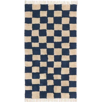 Ferm Living Mara Washable deep blue/warm sand