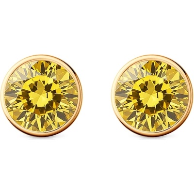 SAVICKI Обеци The Journey: злато, жълти лабораторни диаманти