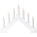 Eglo 410456 Vianočný svietnik ADA 7xE10 3W 230V biela EG410456