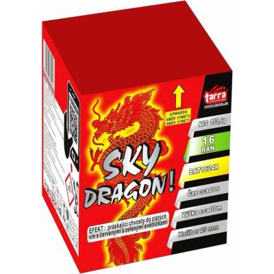 Tarra Ohňostroj Baterie výmetnic sky dragon 16 ran