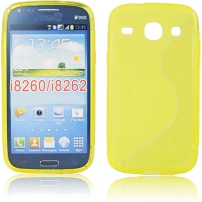 Pouzdro ForCell Lux S Samsung i8262 Galaxy Core Duos žluté
