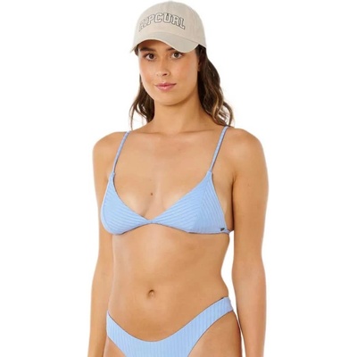 Rip Curl Premium Surf Banded Fixed Tri bikini top - Blue (Light Blue)