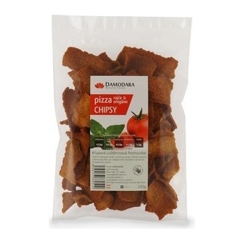 Damodara Pizza chipsy (paradajka oregano) 100g