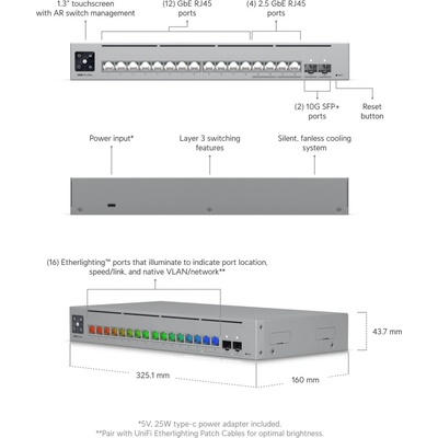 Ubiquiti USW-Pro-Max-16