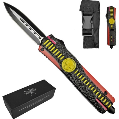 Chladné Zbraně YELLOW SKULL s pouzdrem CJ-281RED