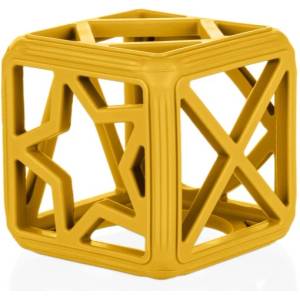 Zopa Silicone Teether Square гризалка 0 m+ Mustard Yellow