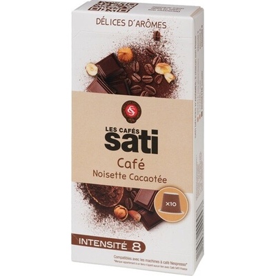 Les Cafés Sati Cacao Hazelnut 10 ks