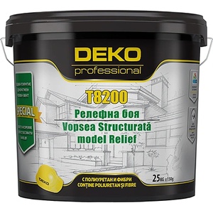 Deco professional БОЯ РЕЛЕФНА deko t8200 ДЕКОРАТИВНА 25кг (4000185)