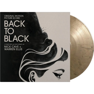 Original Soundtrack: Cave Nick & Warren Ellis: Back To Black (Limited Coloured Gold and Black Marbled Vinyl Vinyl, Re-Issue) - Vinyl (LP)