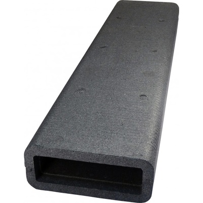 Dalap Изолация за правоъгълни PVC тръби 204x60 мм, дължина 1 м (4004)