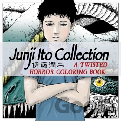 Junji Ito Collection: A Twisted Horror Coloring Book