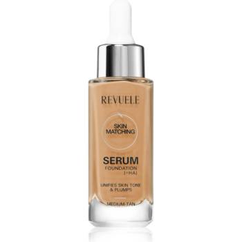 Revuele Serum Foundation [+HA] хидратиращ фон дьо тен да уеднакви цвета на кожата цвят Medium-Tan 30ml