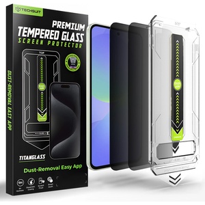 Techsuit Стъклен протектор за Samsung Galaxy A36 5G / A37 5G - TitanGlass CrystalHD (2 pack) - Techsuit - Privacy