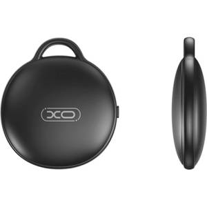 XO Bluetooth тракер за ключодържател за iPhone 17e / 17 Pro Max / 17 Pro XO LP03, съвместим с iOS, ЧЕРЕН (XO-LP03 BLACK)