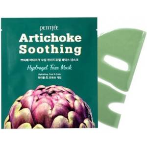 Petitfee Artichoke Soothing Hydrogel Face Mask - Успокояваща Хидроgел Маска за Лице 1бр/32g