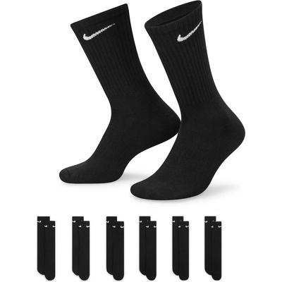 Nike Чорапи Nike Everyday Cushioned Training Crew Socks (6 Pairs) - Black/White