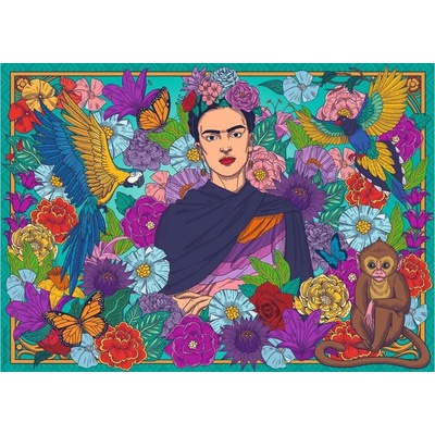 Ravensburger - Puzzle Frida Kahlo - 1 000 piese