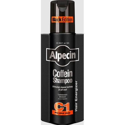 Alpecin Coffein C1 Black Edition pánsky šampón na vlasy 250 ml