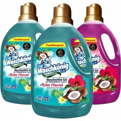 Der Waschkonig Univerzální antibakteriální prací gel 3 x 3,305 l