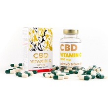 Zdravá Tráva VITAMÍN C 1000 mg s CBD 90 kapslí