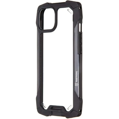 Tactical Chunky Mantis Cover - хибриден удароустойчив кейс за iPhone 13 Pro Max (черен-прозрачен)