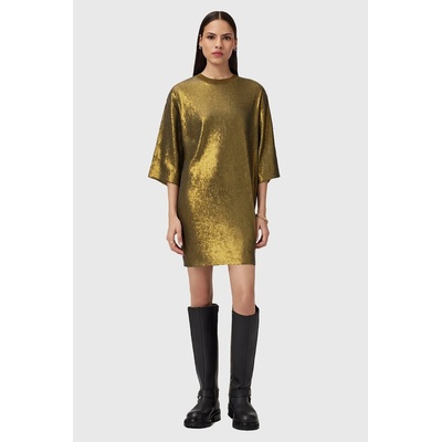 AllSaints Рокля AllSaints OPAL LOGO DRESS (W185DB)