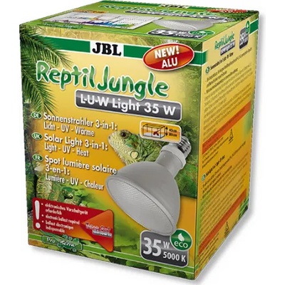 JBL ReptilJungle L-U-W Light alu 35W + -Прожектор с широк лъч за терариуми от дъждовна гора